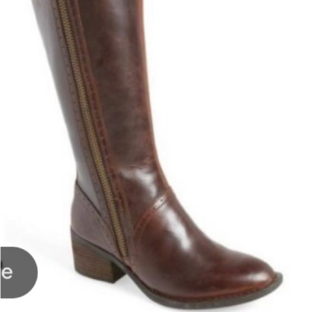 Born brown riding boots